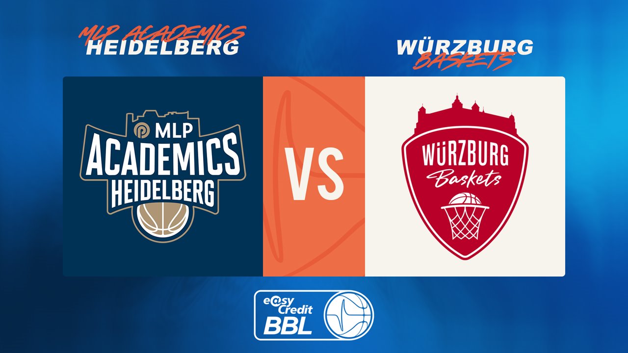 USC Heidelberg vs s.Oliver Würzburg poster