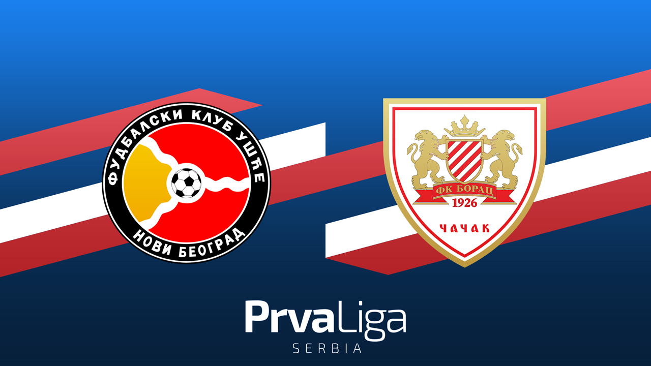 Ušće vs Borac 1926 Čačak poster
