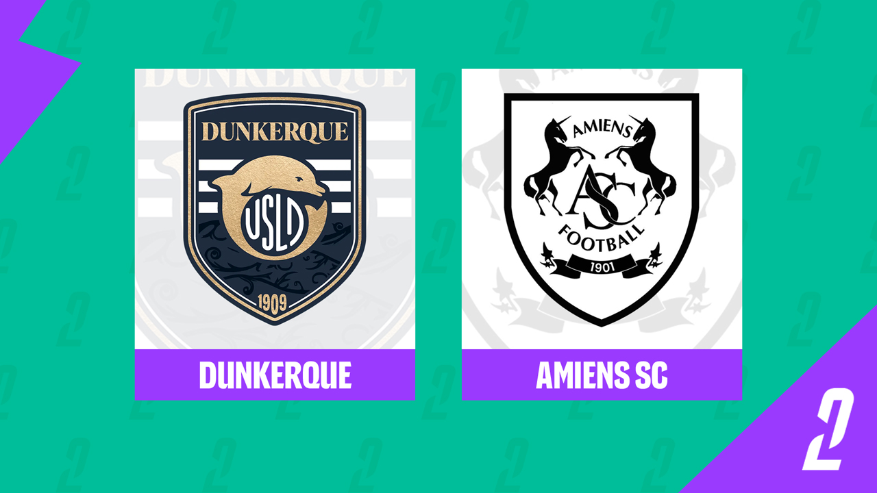 USL Dunkerque vs Amiens poster USL Dunkerque vs Amiens poster