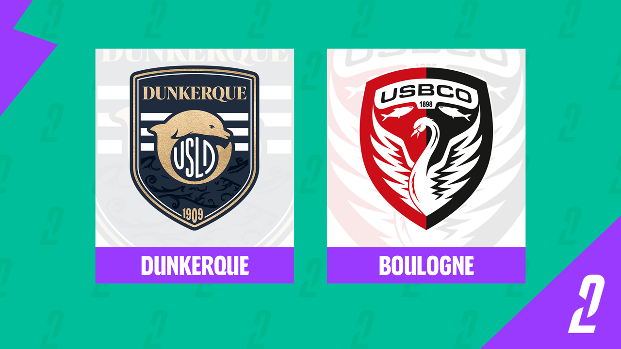 USL Dunkerque vs Boulogne poster
