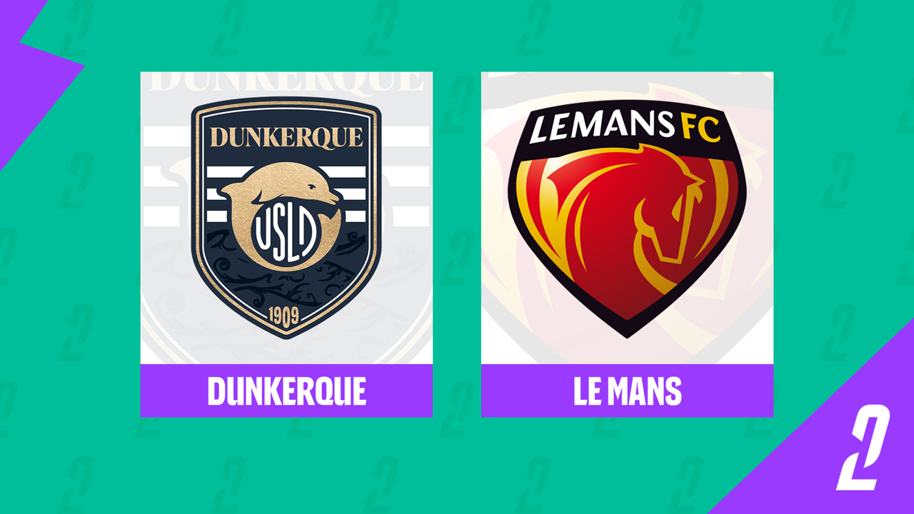 USL Dunkerque vs Le Mans poster