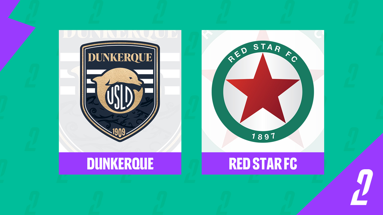 USL Dunkerque vs Red Star poster