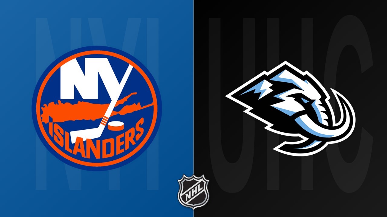 Utah Mammoth vs New York Islanders poster