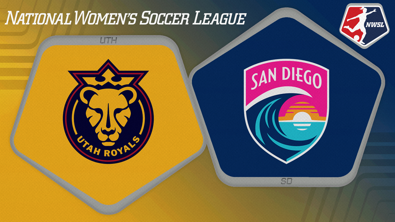 Utah Royals vs San Diego Wave poster Utah Royals vs San Diego Wave poster