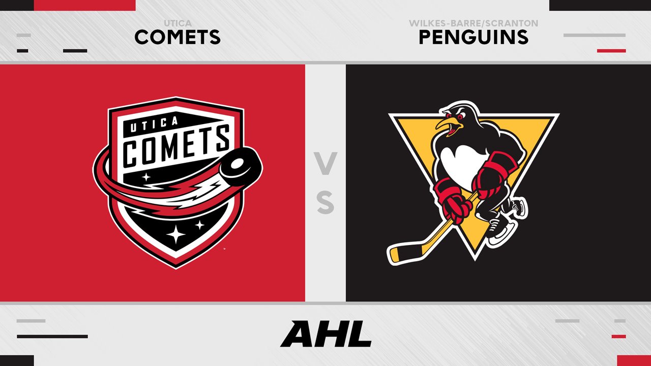 Utica Comets vs Wilkes-Barre Scranton Penguins poster