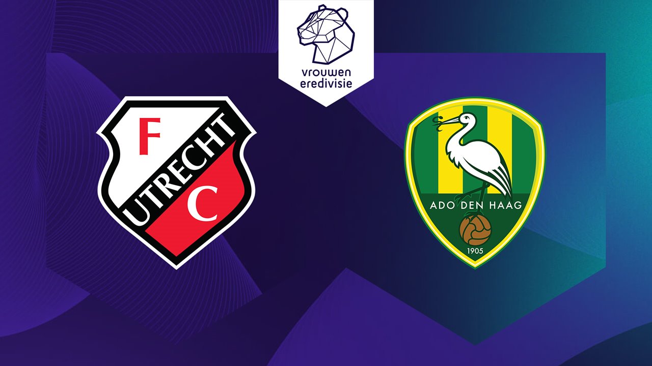 Utrecht Women vs ADO Den Haag Women poster Utrecht Women vs ADO Den Haag Women poster