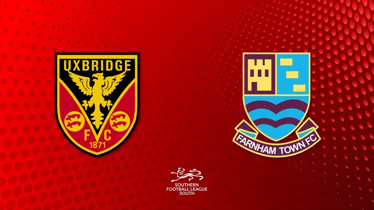 Uxbridge vs Farnham Town poster Uxbridge vs Farnham Town poster