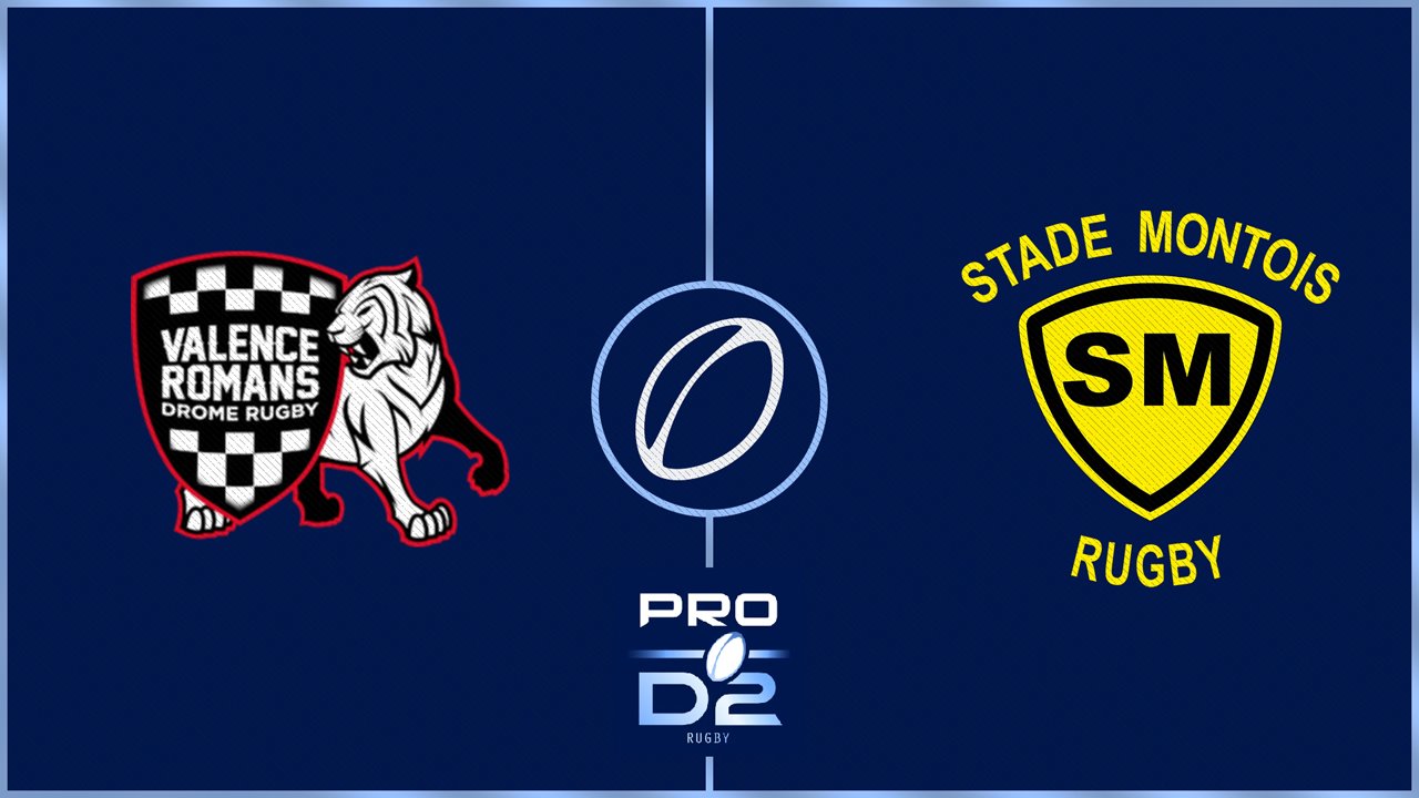 Valence Romans Drôme Rugby vs Mont-de-Marsan poster