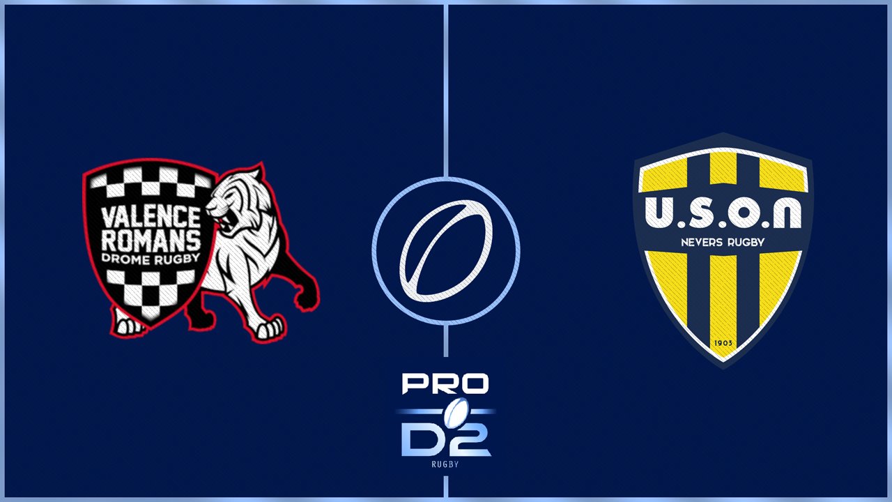 Valence Romans Drôme Rugby vs Nevers poster