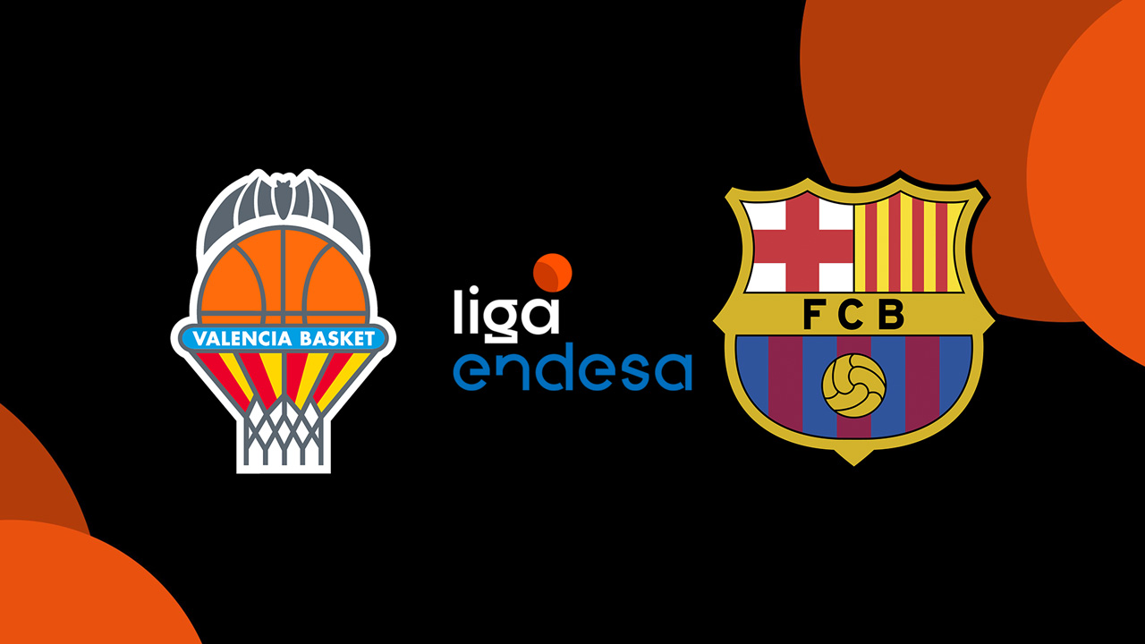 Valencia Basket vs FC Barcelona Basquet poster