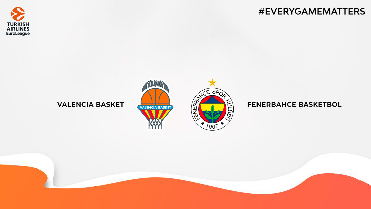Valencia Basket vs Fenerbahçe Basketbol poster