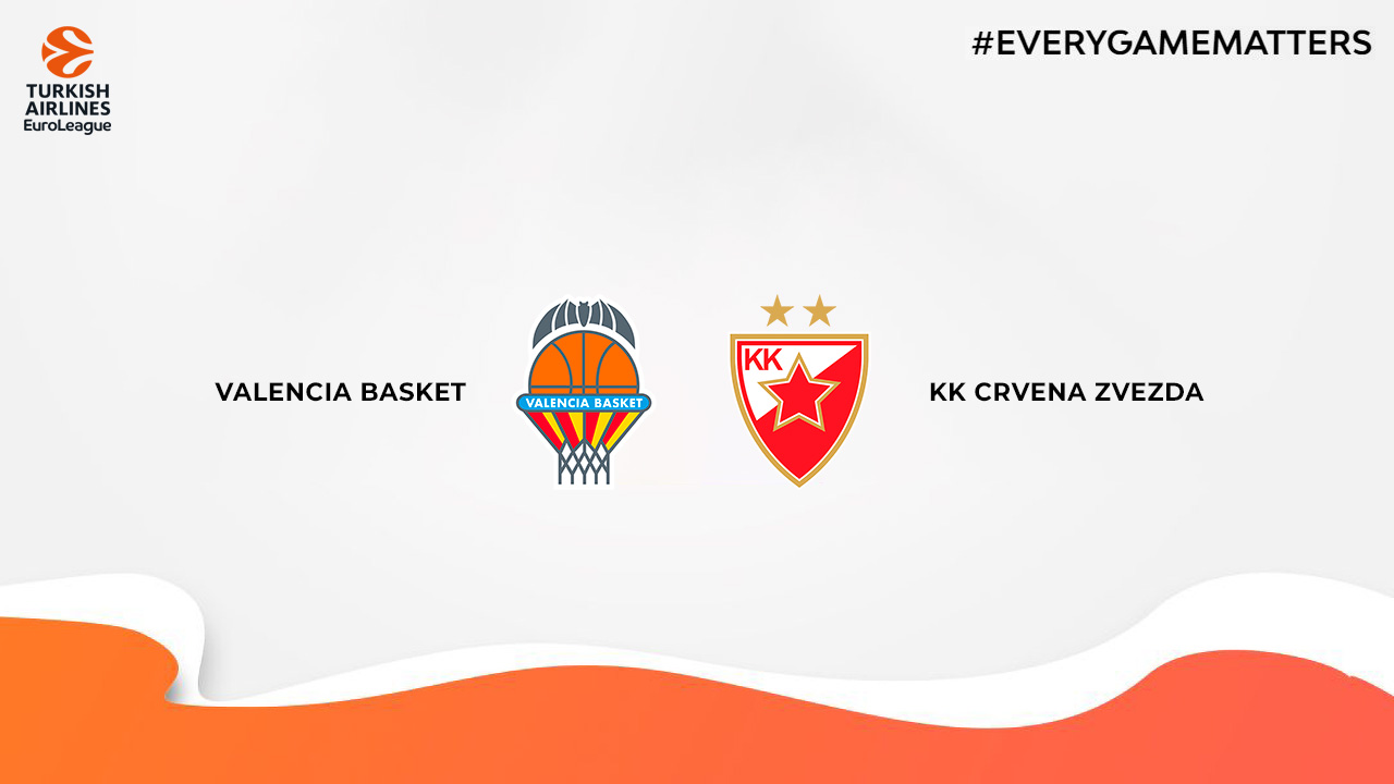 Valencia Basket vs KK Crvena zvezda poster Valencia Basket vs KK Crvena zvezda poster