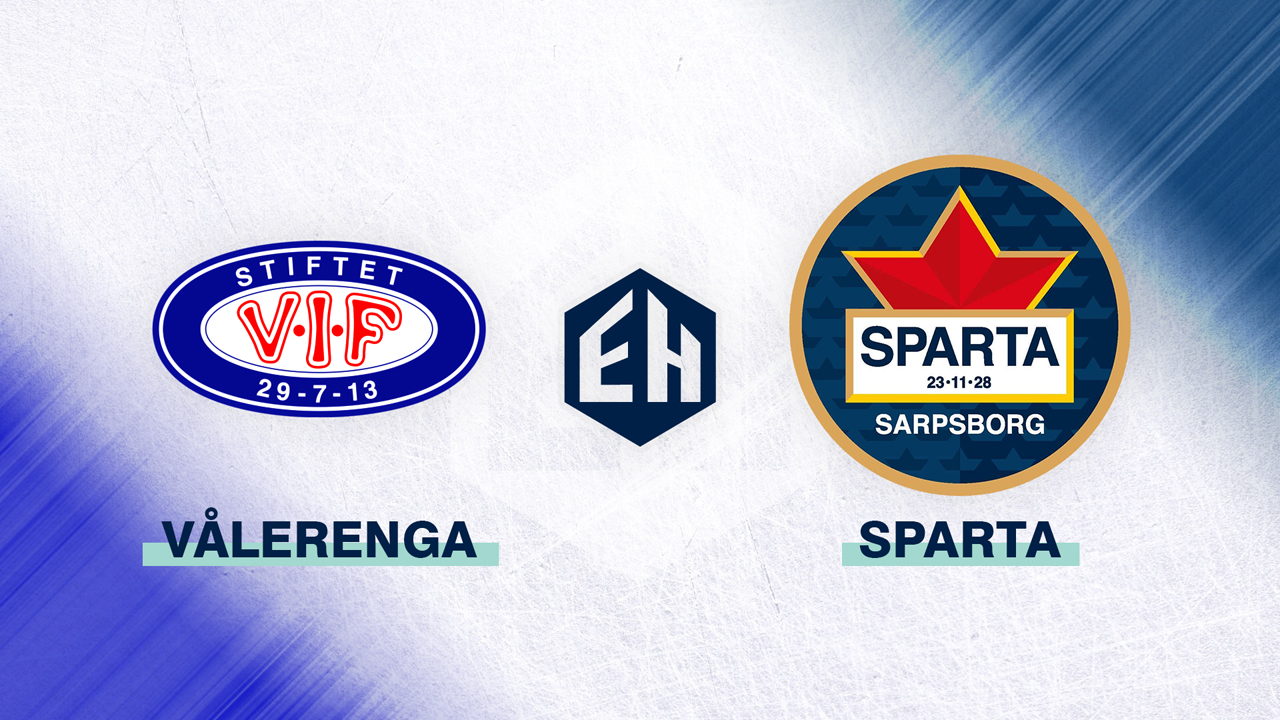 Vålerenga vs Sparta Warriors poster Vålerenga vs Sparta Warriors poster
