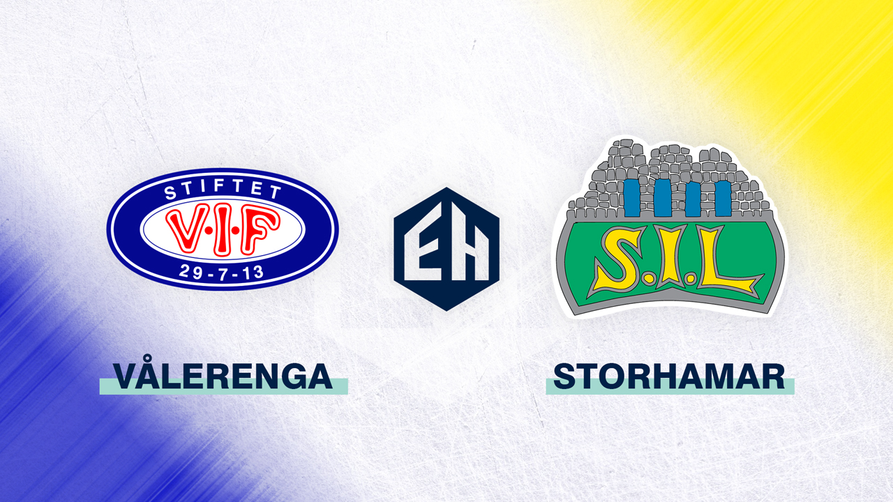 Vålerenga vs Storhamar poster Vålerenga vs Storhamar poster