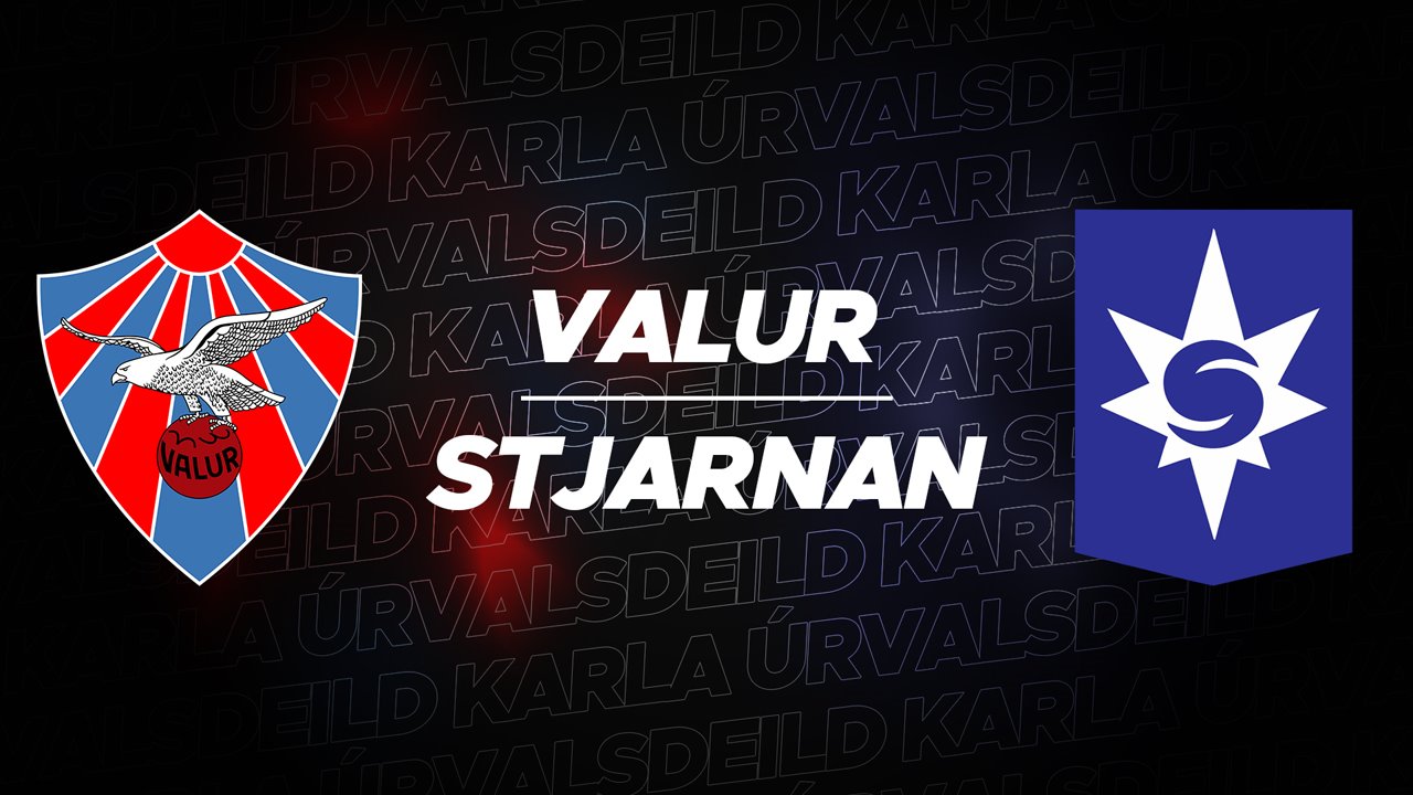 Valur vs Stjarnan poster