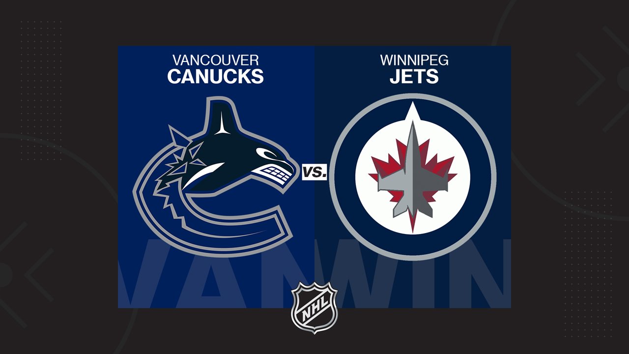 Vancouver Canucks vs Winnipeg Jets poster