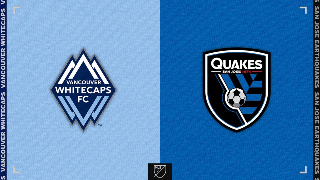 Vancouver Whitecaps vs San Jose Earthquakes poster Vancouver Whitecaps vs San Jose Earthquakes poster