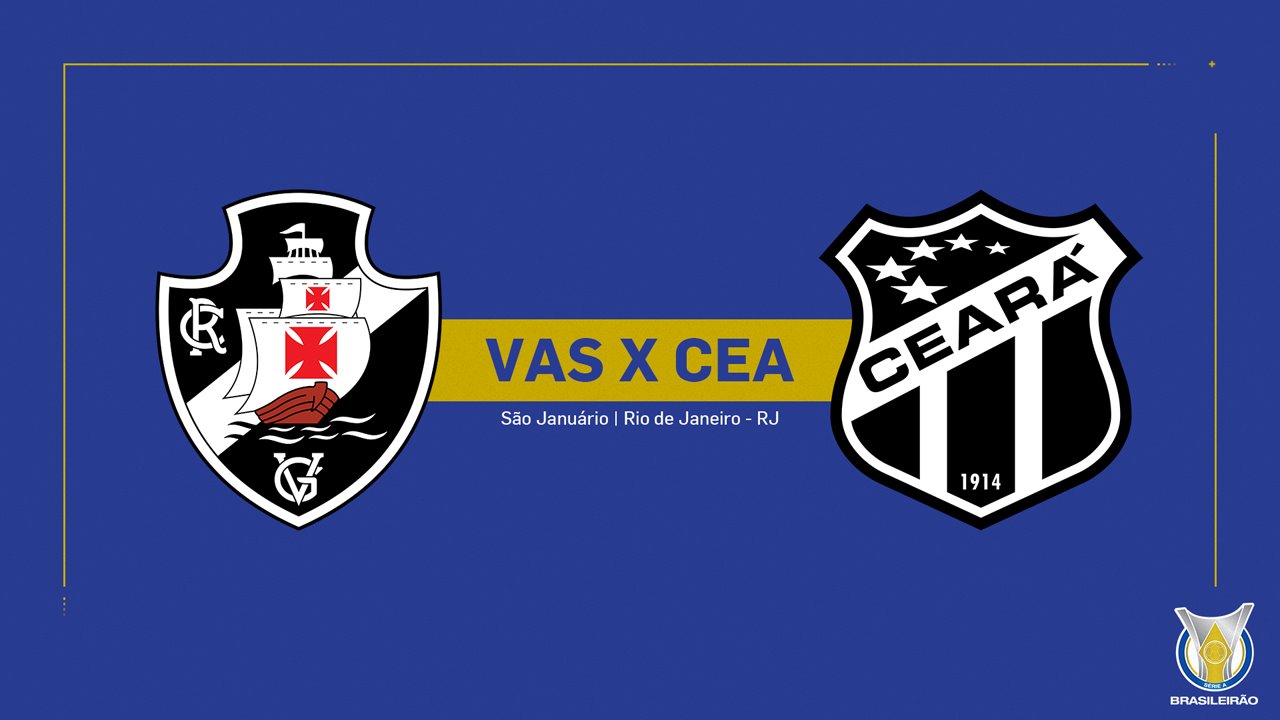 Vasco da Gama vs Ceará poster