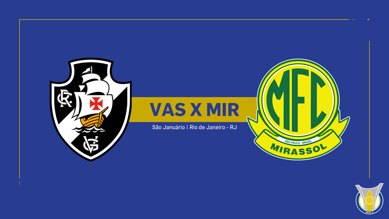 Vasco da Gama vs Mirassol poster