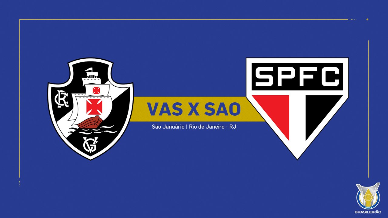 Vasco da Gama vs São Paulo poster