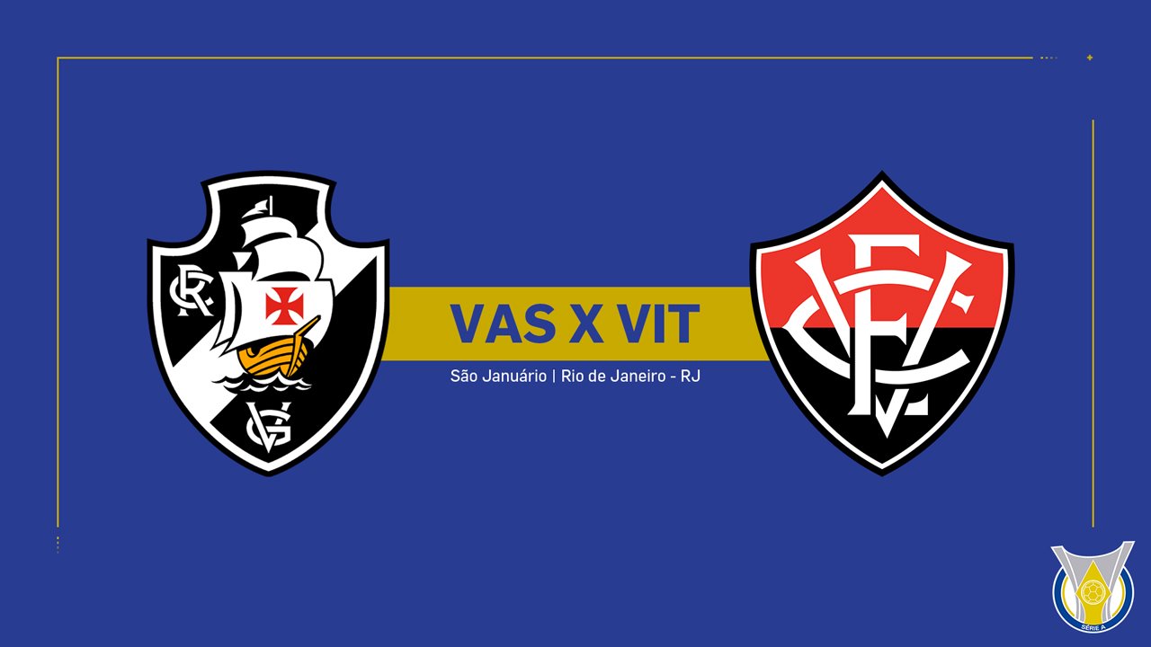 Vasco da Gama vs Vitória poster