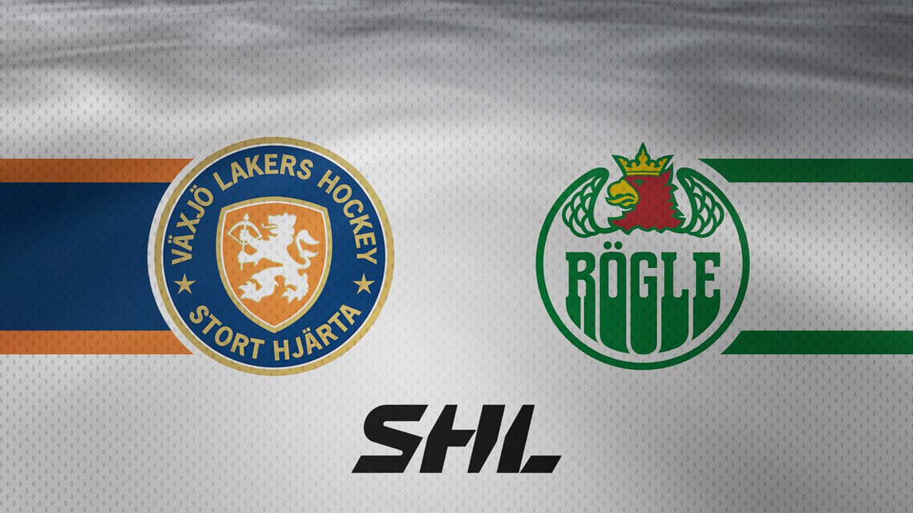 Växjö Lakers vs Rögle BK poster Växjö Lakers vs Rögle BK poster