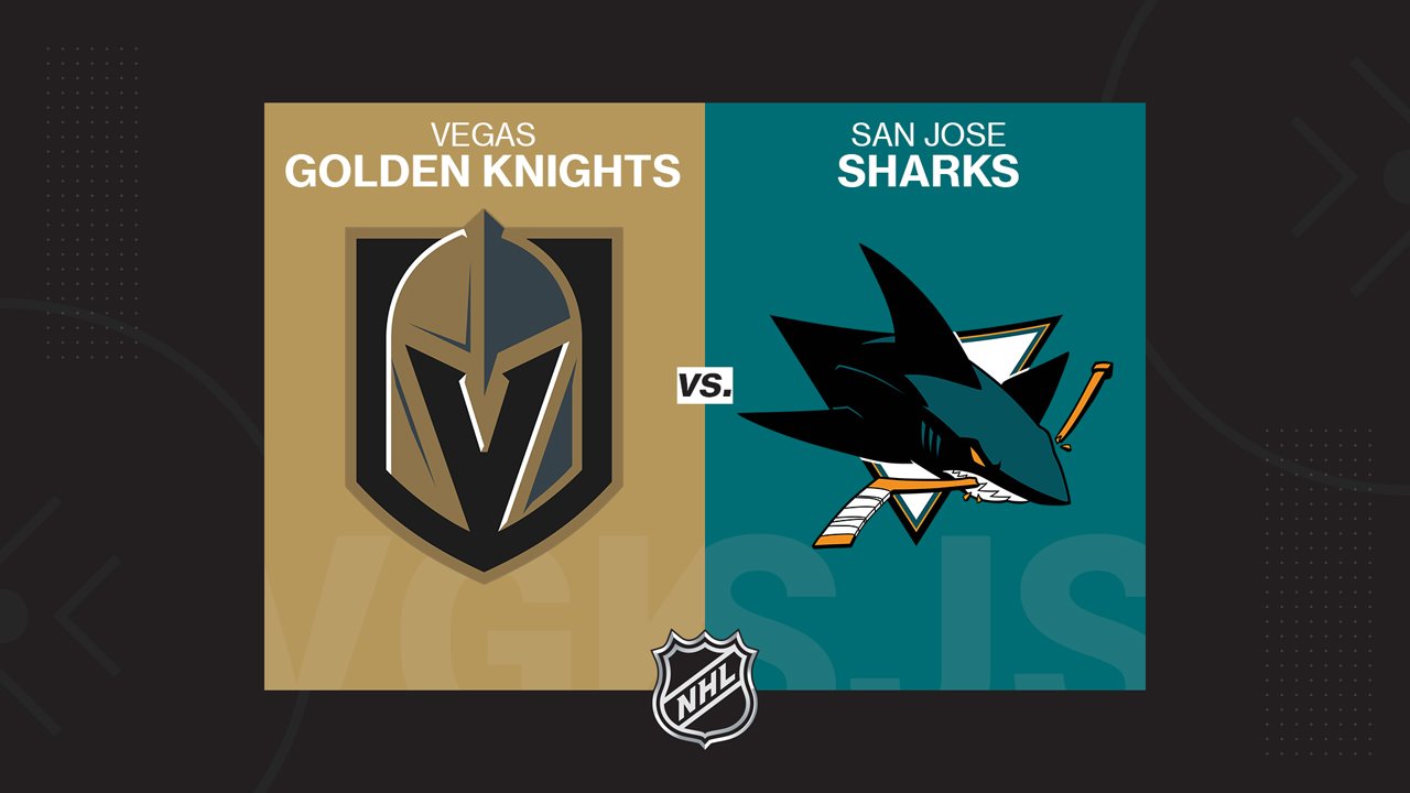 Vegas Golden Knights vs San Jose Sharks poster