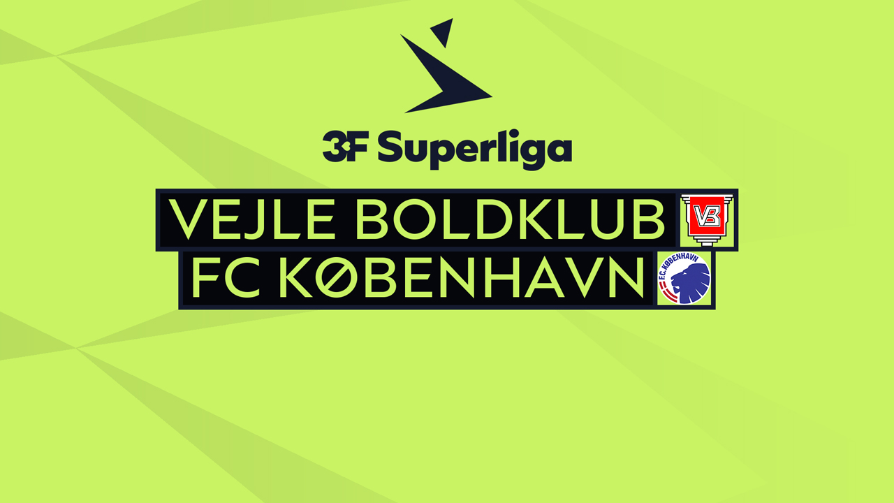 Vejle vs FC Copenhagen poster Vejle vs FC Copenhagen poster