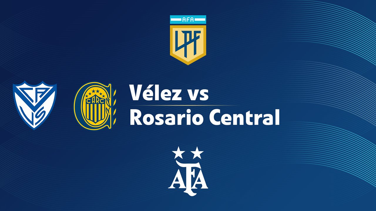 Vélez Sarsfield vs Rosario Central poster