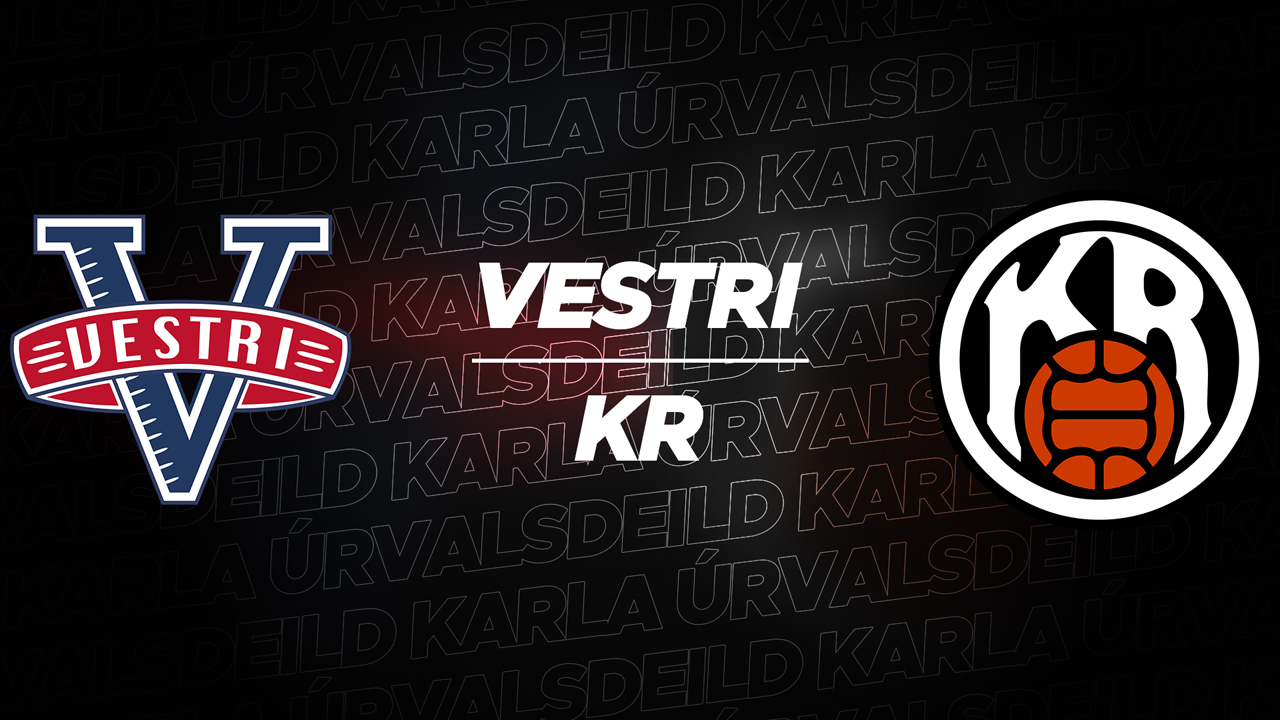 Vestri vs KR Reykjavík poster