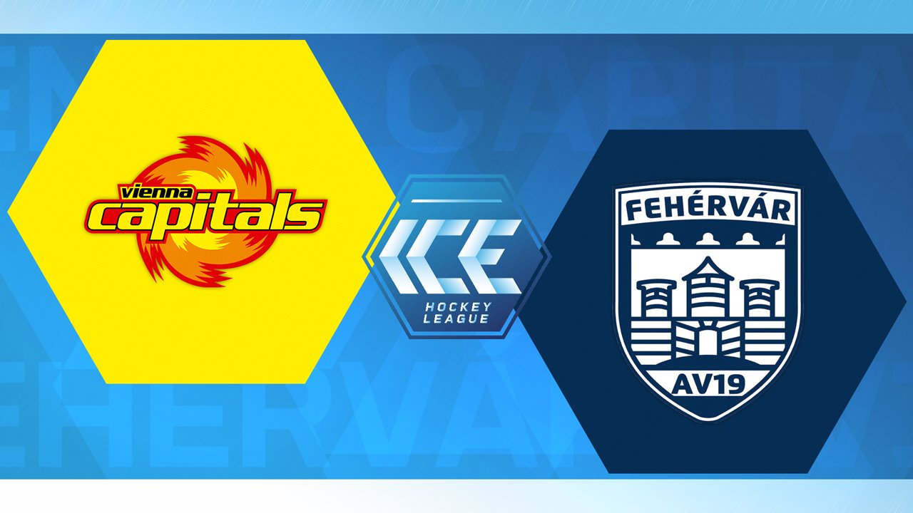 Vienna Capitals vs Fehervar AV19 poster Vienna Capitals vs Fehervar AV19 poster