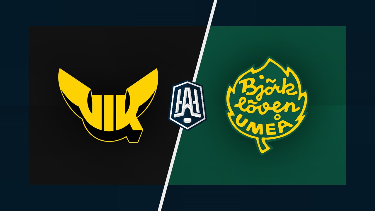VIK Västerås HK vs IF Björklöven poster VIK Västerås HK vs IF Björklöven poster