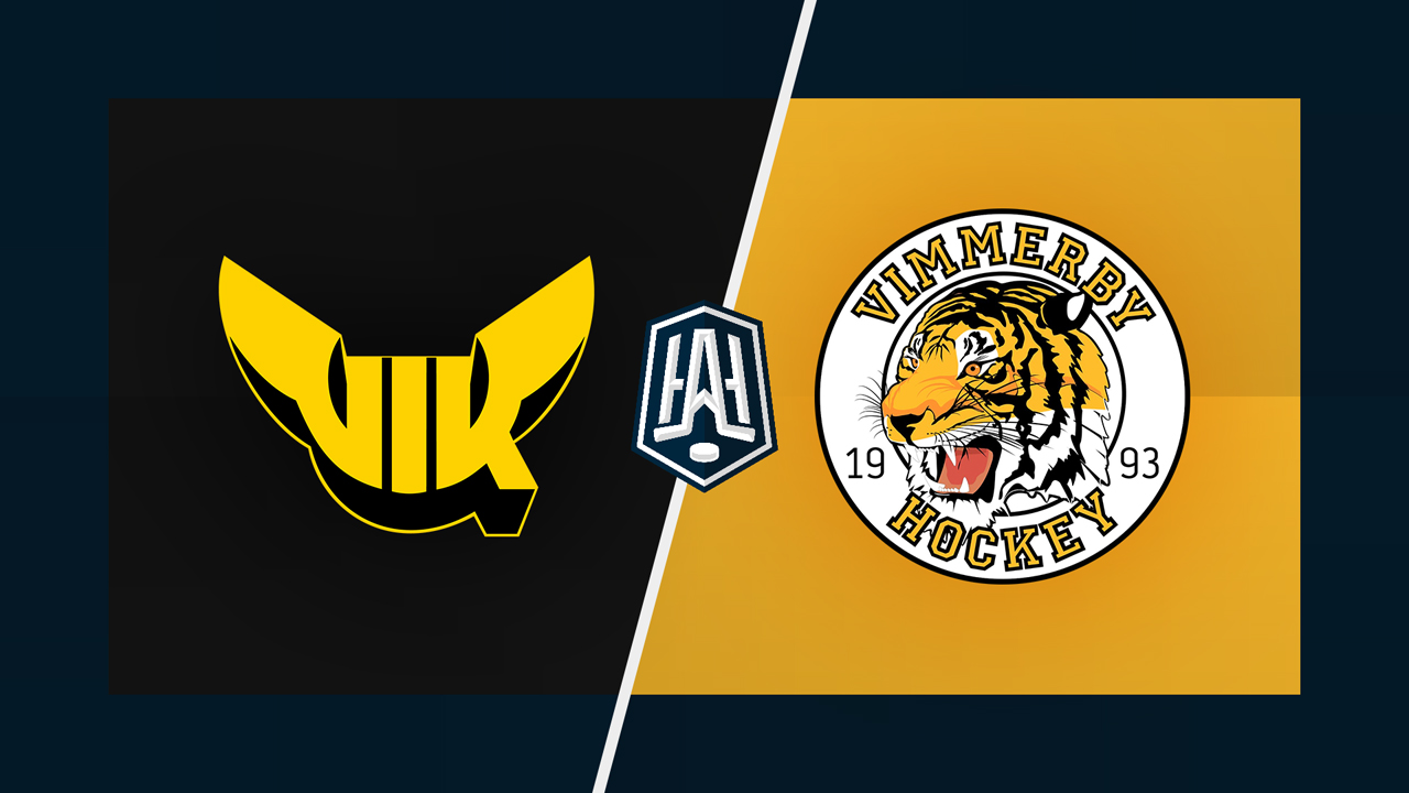 VIK Västerås HK vs Vimmerby poster VIK Västerås HK vs Vimmerby poster