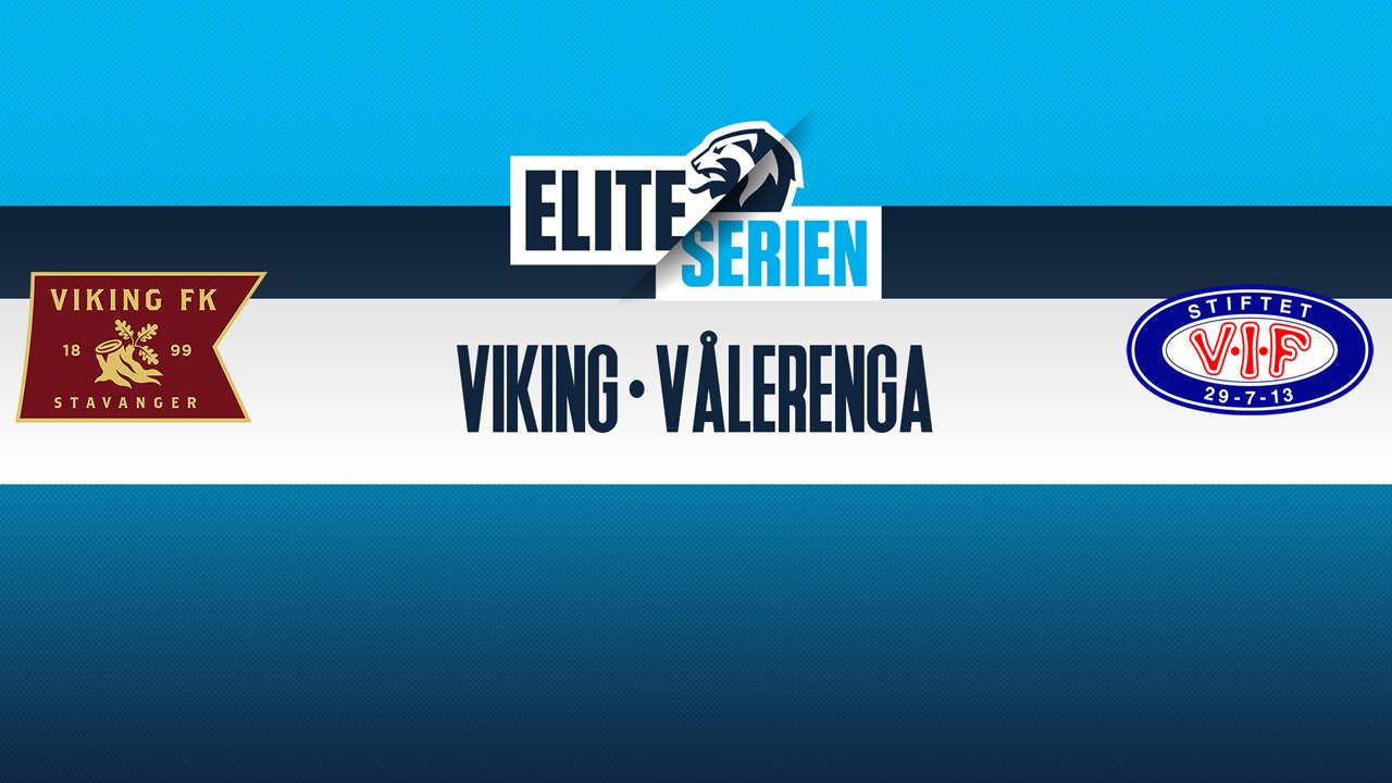 Viking vs Vålerenga poster