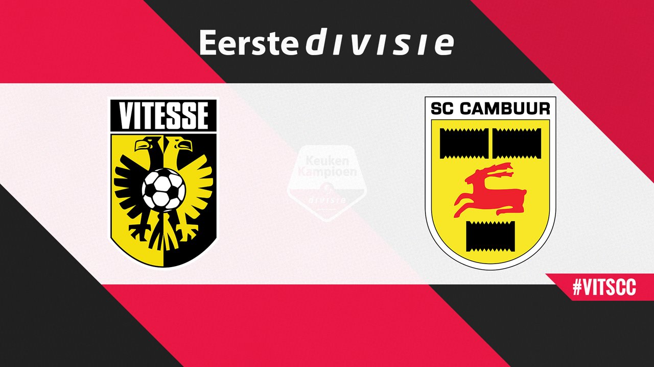 Vitesse vs SC Cambuur poster