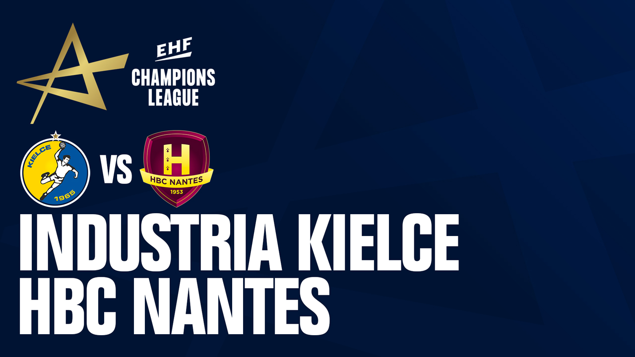 Vive Kielce vs HBC Nantes poster Vive Kielce vs HBC Nantes poster