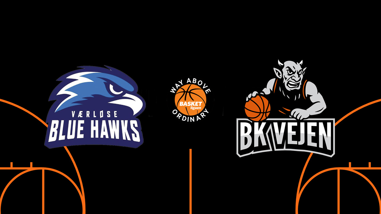Værløse Blue Hawks vs BK Vejen poster
