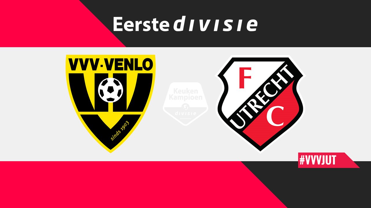 VVV-Venlo vs Jong Utrecht poster
