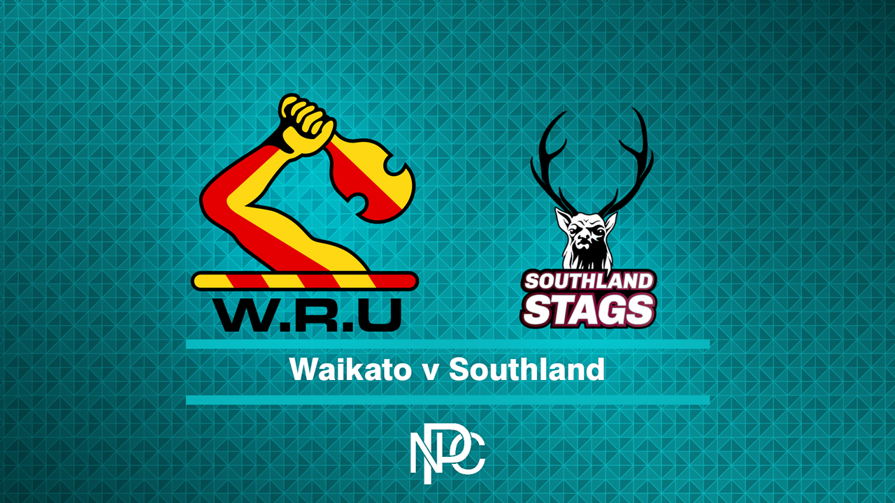 Waikato vs Southland poster