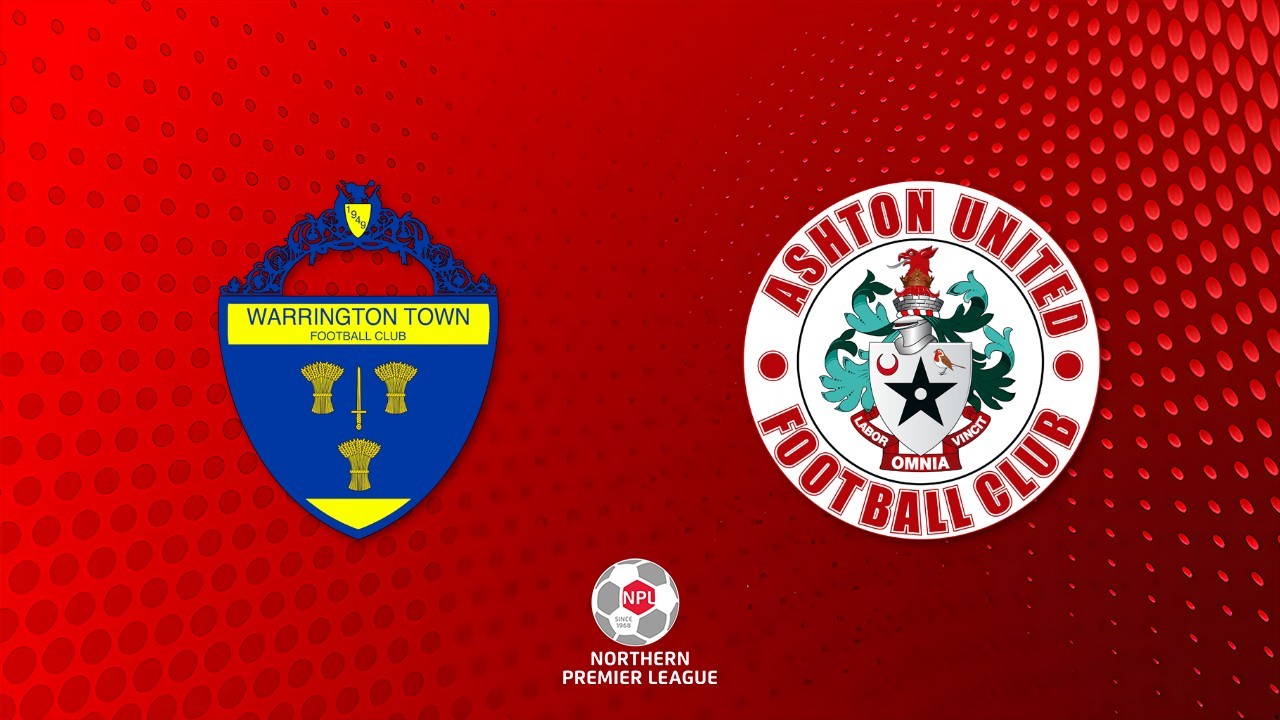 Warrington Town vs Ashton United poster