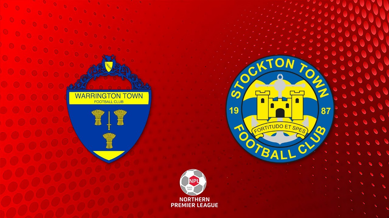 Warrington Town vs Stockton Town poster