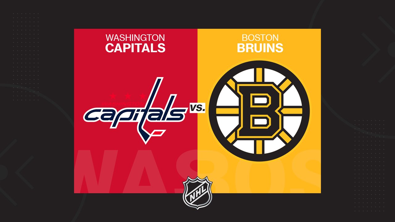 Washington Capitals vs Boston Bruins poster