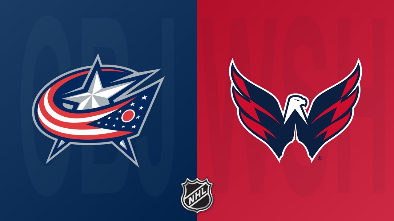 Washington Capitals vs Columbus Blue Jackets poster Washington Capitals vs Columbus Blue Jackets poster