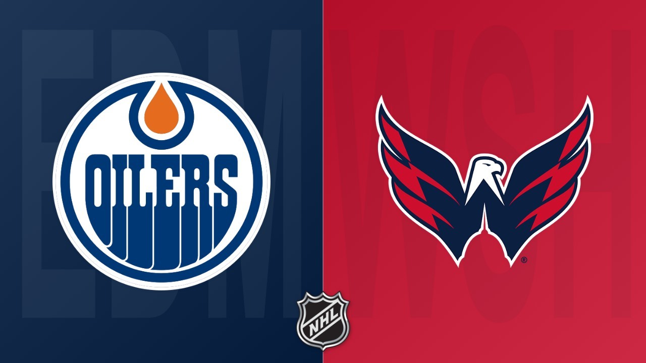 Washington Capitals vs Edmonton Oilers poster Washington Capitals vs Edmonton Oilers poster