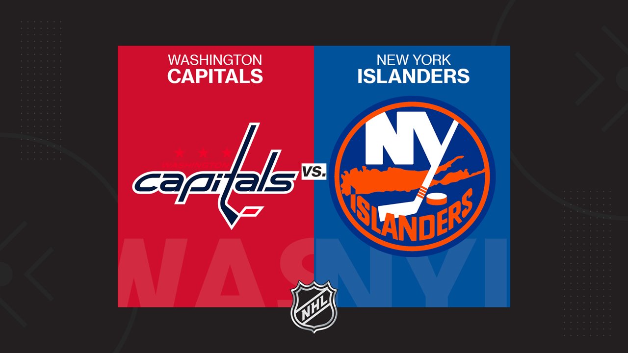 Washington Capitals vs New York Islanders poster
