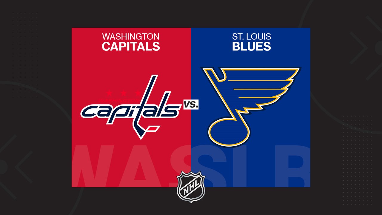 Washington Capitals vs St. Louis Blues poster