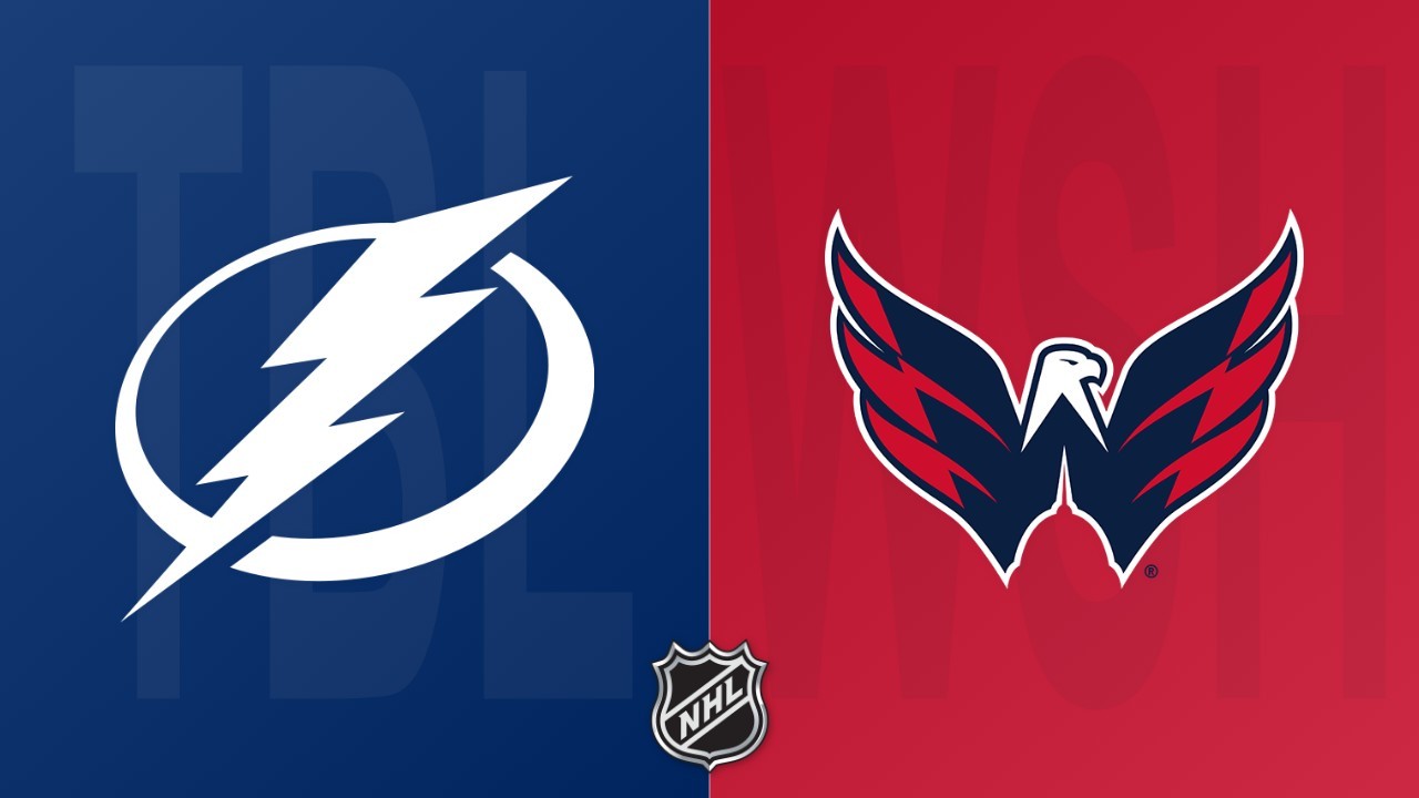 Washington Capitals vs Tampa Bay Lightning poster Washington Capitals vs Tampa Bay Lightning poster