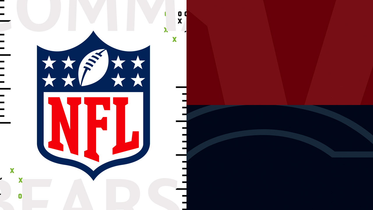 Washington Commanders vs Chicago Bears poster Washington Commanders vs Chicago Bears poster