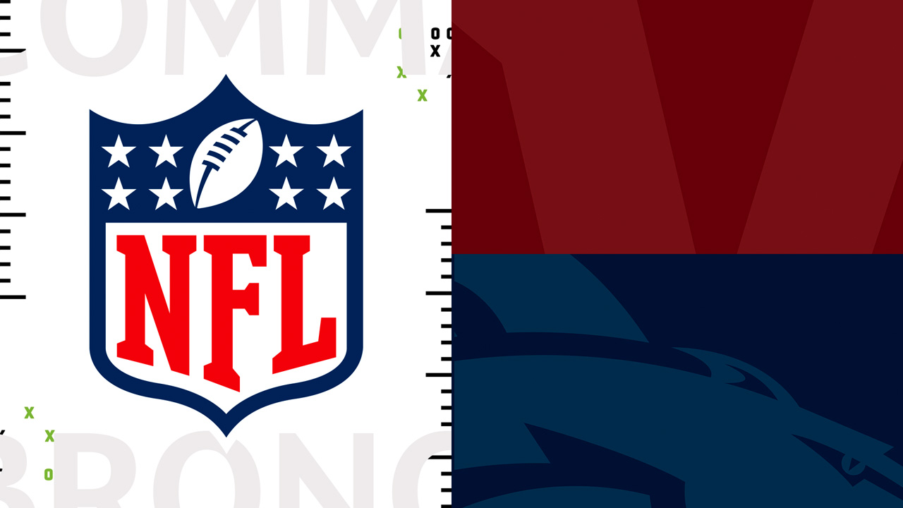 Washington Commanders vs Denver Broncos poster