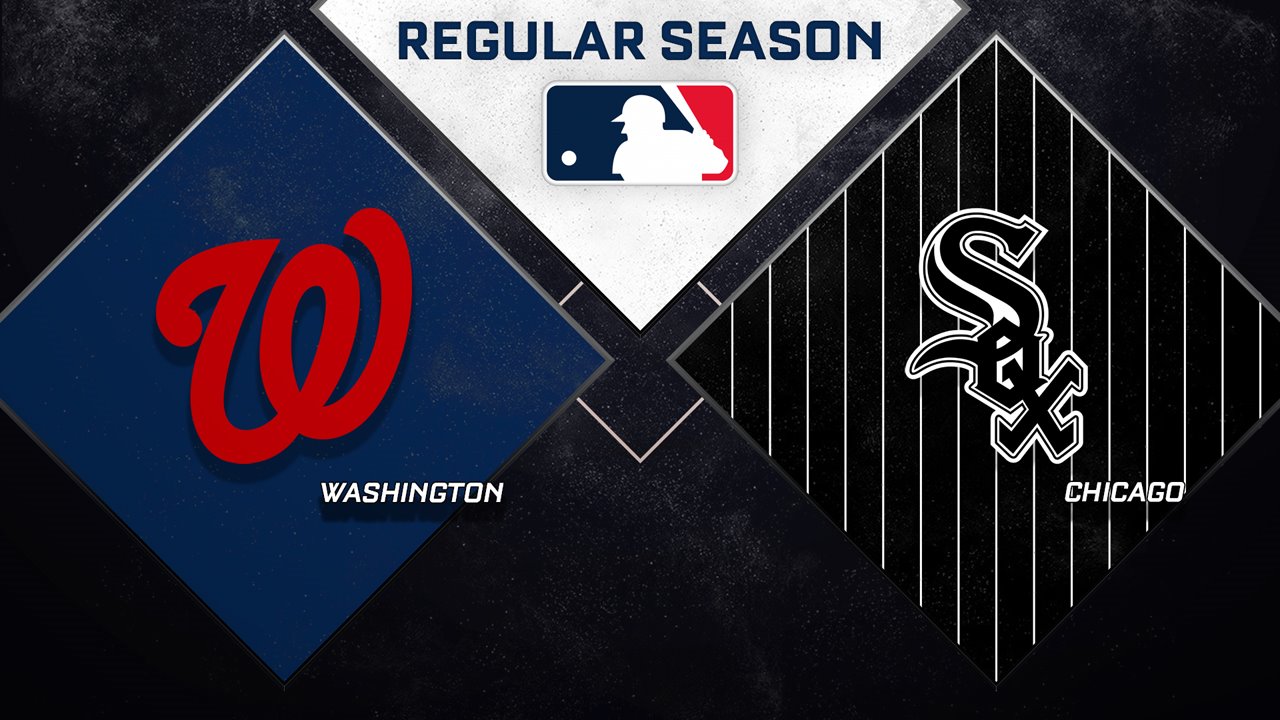 Washington Nationals vs Chicago White Sox poster Washington Nationals vs Chicago White Sox poster